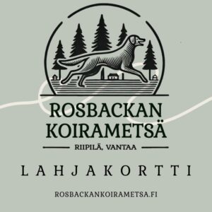 Lahjakortti koirametsään