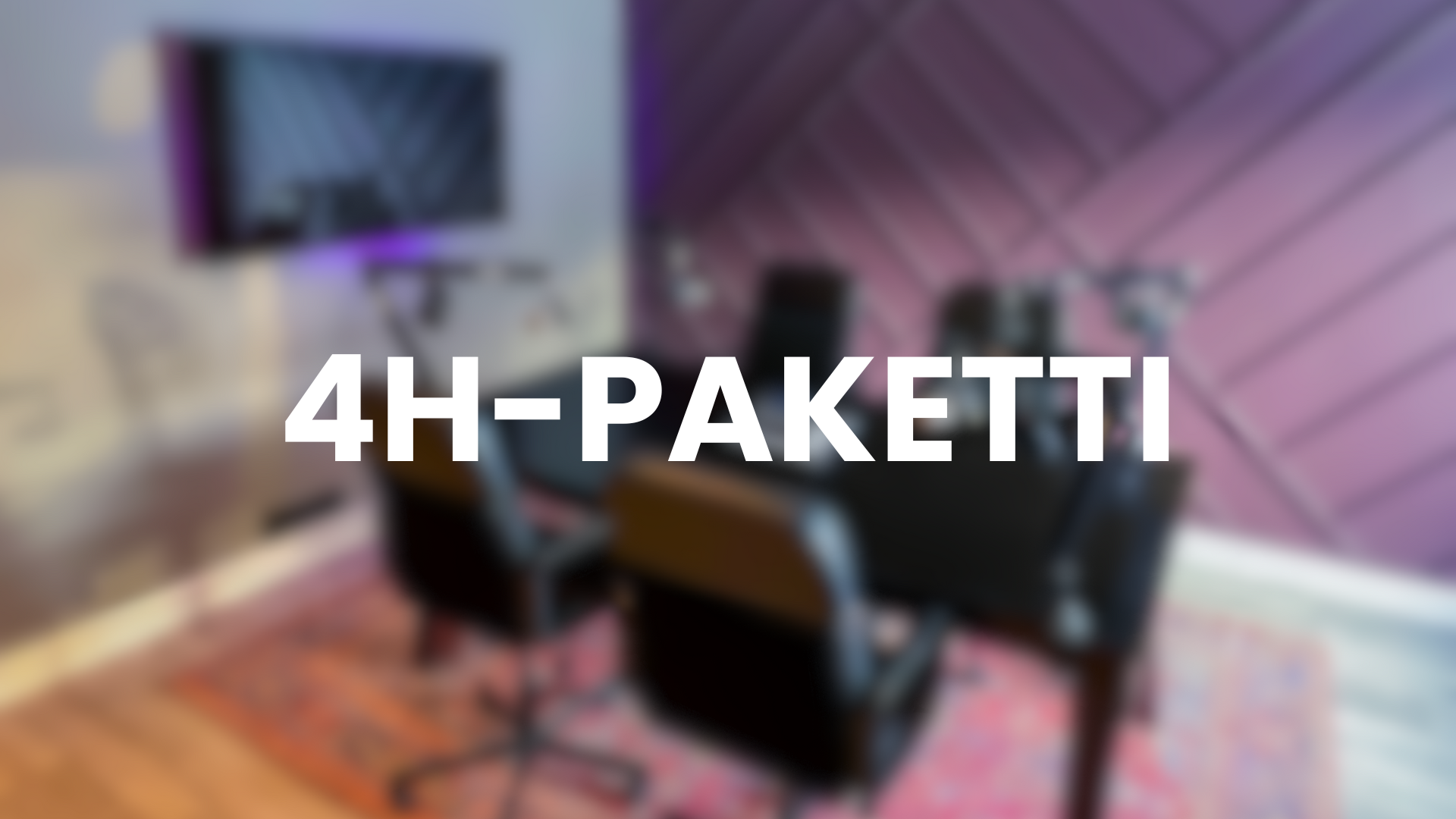 Tilavaraus - 4h minimi